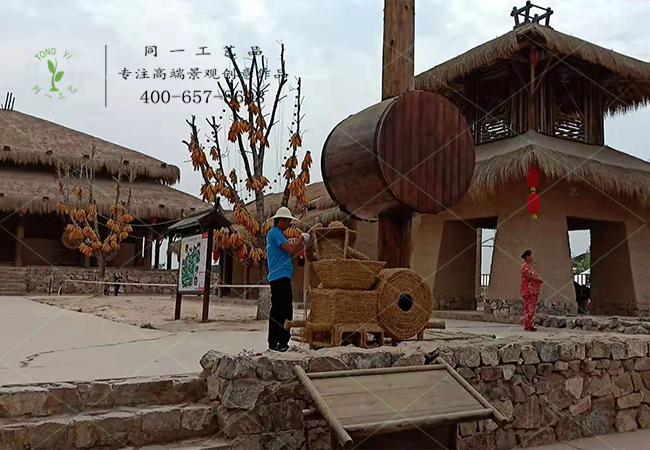 稻草工藝品機械造型