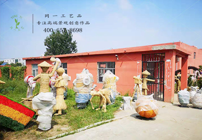 浙江建德稻草工藝品發貨